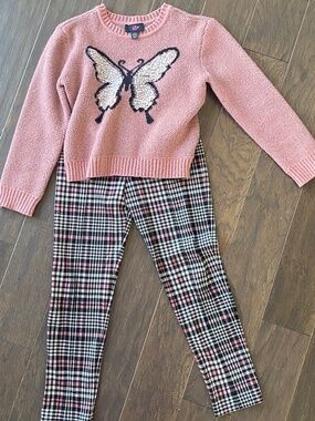 Girls Sweater & Pants Set
